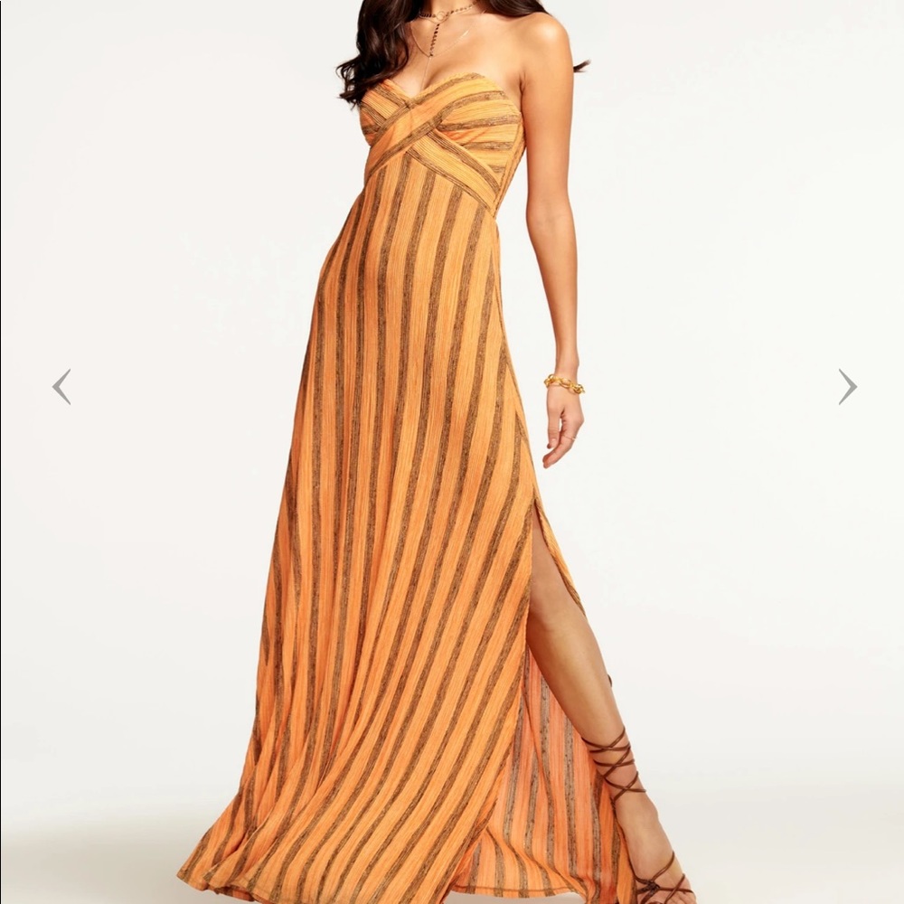 Ramy Brook Faretta Strapless Maxi Dress